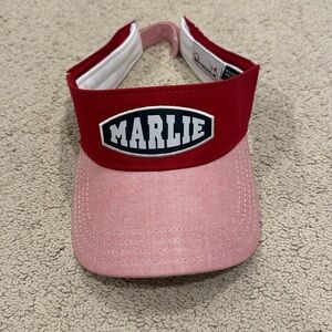 White Marlie visor